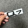2026 The new ABS letter 3D sticker For 4UYUE Q2 Q3 Q5 Q7 Q8 logo quattro Sline Black Silver general