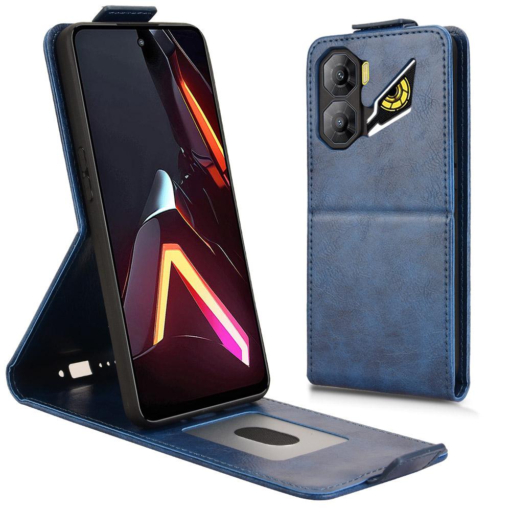 Чехол-подставка для ZTE nubia Neo 3 5G с магнитной застежкой, вертикальный откидной кожаный чехол для телефона с держателем для карт
