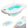 Электрическая сидячая ванна для сиденья унитаза Геморрой Сидячая ванна Послеродовой уход Ванна, Соль для сидячих ванн Чаша, Складной поддон для промывания, Складная сидячая ванна
