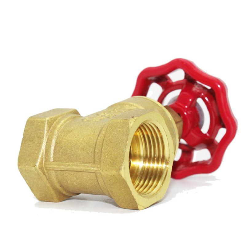 Versatile Brass Gate Valve with Female Thread 1/2" 3/4" 1" for Enhanced Plumbing Operations