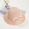 Breathable Big Brim Knit Sun Hats Big Brim Sun Hats Foldable Sunscreen Cap  Summer