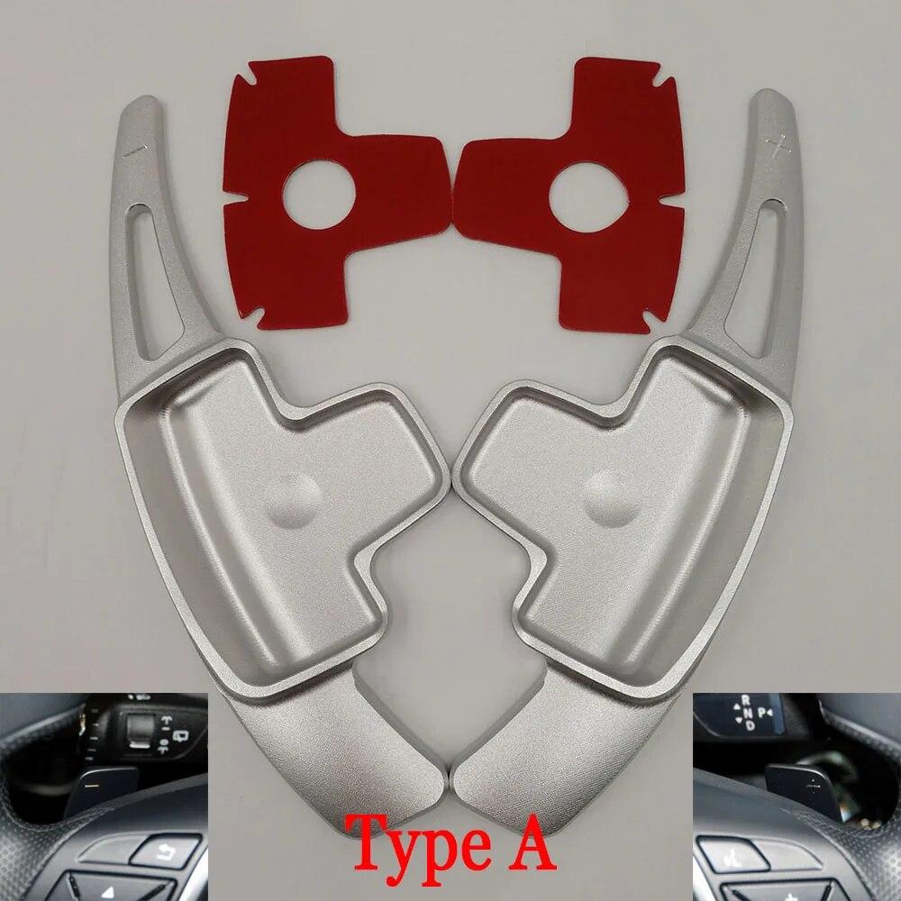 Для Mercedes-Benz A Class W176 2013-2015 A180 A200 A220 A250 автомобильный подрулевой переключатель переключения передач из алюминиевого сплава, расширитель для стайлинга автомобилей