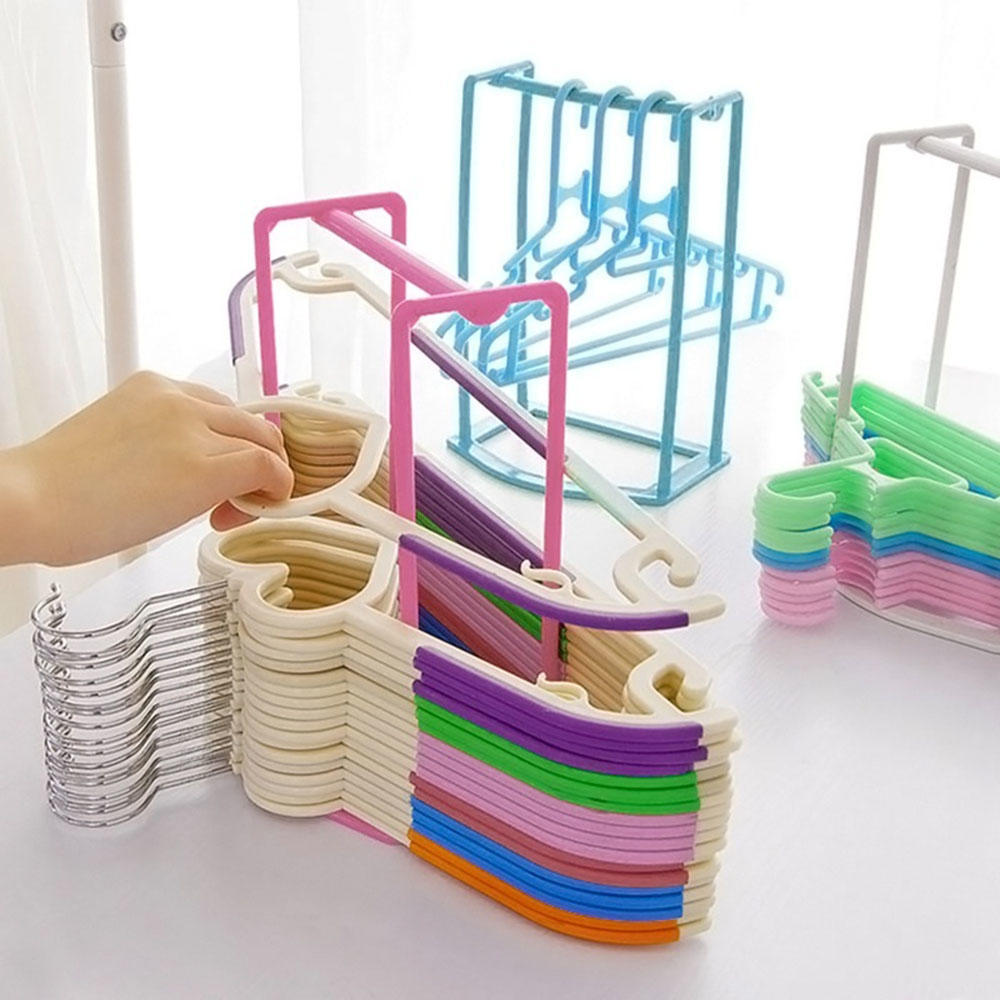 Accessoriess Holder Smart Design Storage Clothes Hanger Stacker Organizer Rack