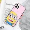 JM31 Миньон мультфильм черный мягкий чехол для OPPO Reno 8 6 5 4 Pro Plus Find X3 A17 A3 A31 A38 A40 A53 A54 A55 A74 A76 A78 A77 A80 A94 A95 A96 Lite