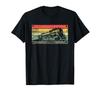 Vintage Train Railway Retro T-Shirt Railroad Engineer Gift Tee