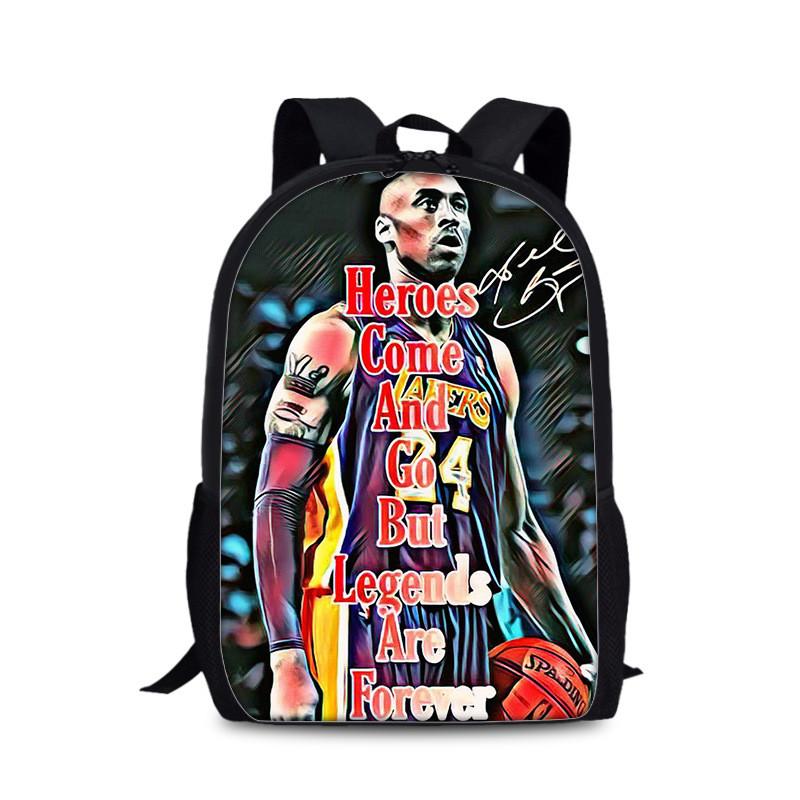 Школьный рюкзак Kobe Bryant из нейлона для повседневного использования и занятий спортом