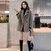 Women's Autumn Winter Suit Jacket Version Woolen Loose Casual