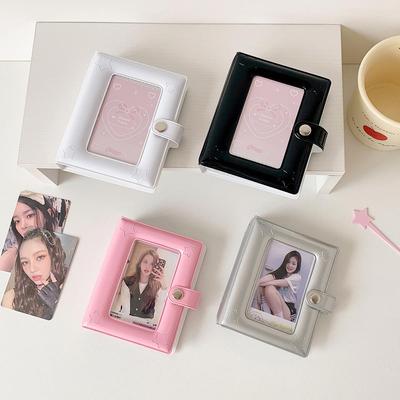 Однотонный фотоальбом Polaroid с вырезами в виде звезд – 3 дюйма, дизайн «Погоня за звездами» для девочек, хранилище на тему «Маленький пони» и макарон