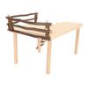 Wooden Hamster Climbing Toys Natural Log Hamster Climb Platform with Climbing Ladder for Eating