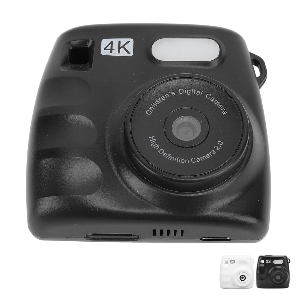 Портативная цифровая камера для студентов 48 МП Двойной объектив Разрешение 1080P 2,0-дюймовый IPS-экран HD-камера с