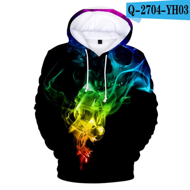 Толстовка с капюшоном в стиле аниме «Demon Slayer», мужская толстовка с принтом, двухцветная толстовка унисекс, Harajuku, топы для отдыха с героями мультфильмов