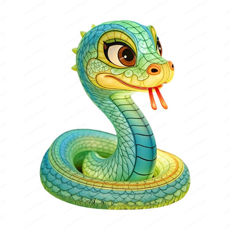 Large-Scale Light-Up Snake Lanterns - Cartoon Snake Festive Decorations for Cultural Tourism Scenic Spots & Festive Gatherings