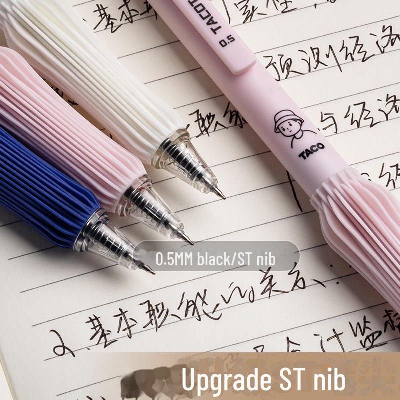 Ручка-кисть Tacotaco Neutral Black для студентов — унисекс, простой инструмент для письма на водной основе