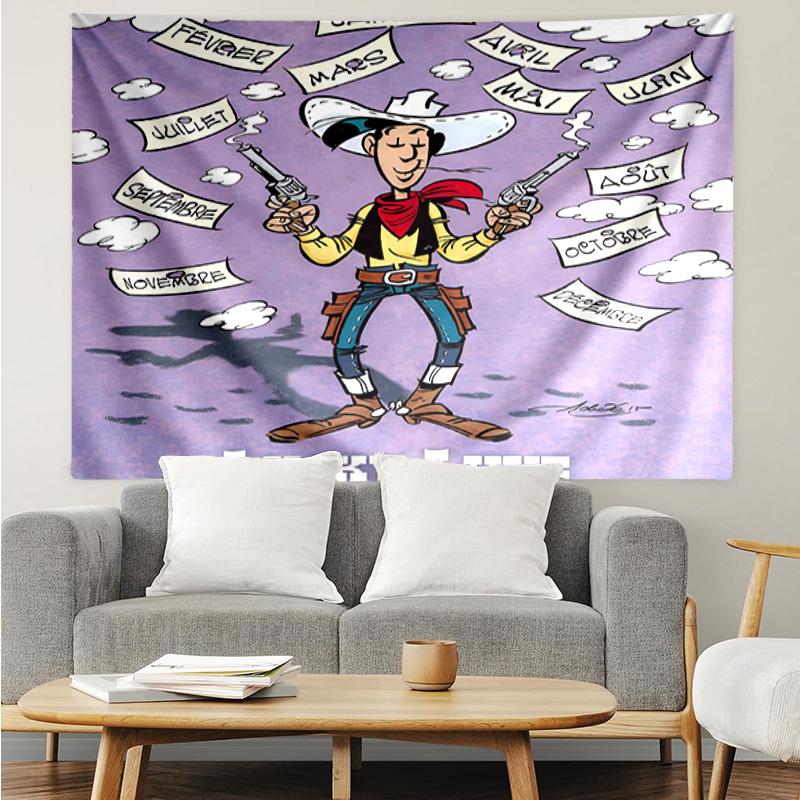 Luke Wild West Quick-Dry Tapestry Hanging for Bedroom,Livingroom, Playroom,Decor Art Room Wall Tapestry Holiday and Birthday Gifts
