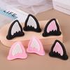 Motorcycle Helmet Cat Ear Decorations Helmet Ear Accessory For Scooter Bicycle Adhesive Motorbike For Skateboarding For Cycling