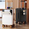 Многофункциональный студенческий чемодан-тележка с фронтальным открыванием и кодовым замком, большой вместимости