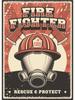 Pop Art Fishing Fire Fighter Rock And Roll Surfing Retro Posters Canvas Painting Cartoon Wall Art For Living Room Home Decor