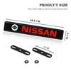 For Nissan MBQ0Car Decorative Lights LED Front Hood Grille Emblem Badge Decoration For Nissan Qashqai j11 j10 Juke X Trail t32 Tiida Leaf Versa
