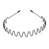 Metal Invisible Hair Band Headband Non Slip Sports Hairband for Slicked Back Hairstyles