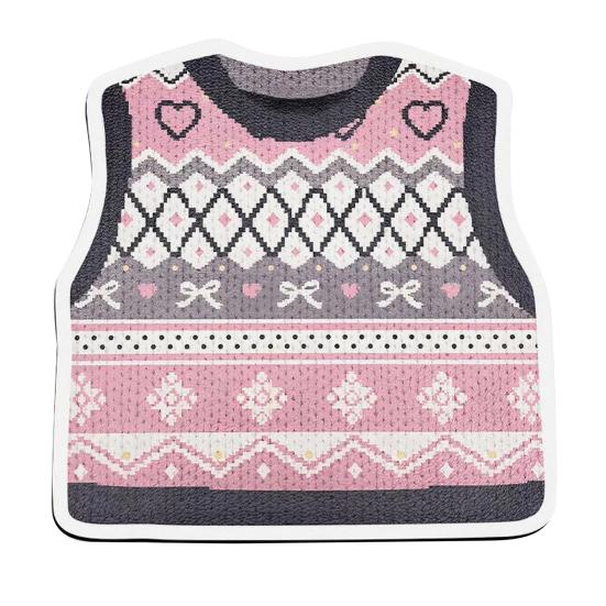 Вязаный свитер принт коврик для мыши нескользящая основа водонепроницаемый дом офис игровой компьютер ноутбук коврик для мыши настольный коврик аксессуары для ПК