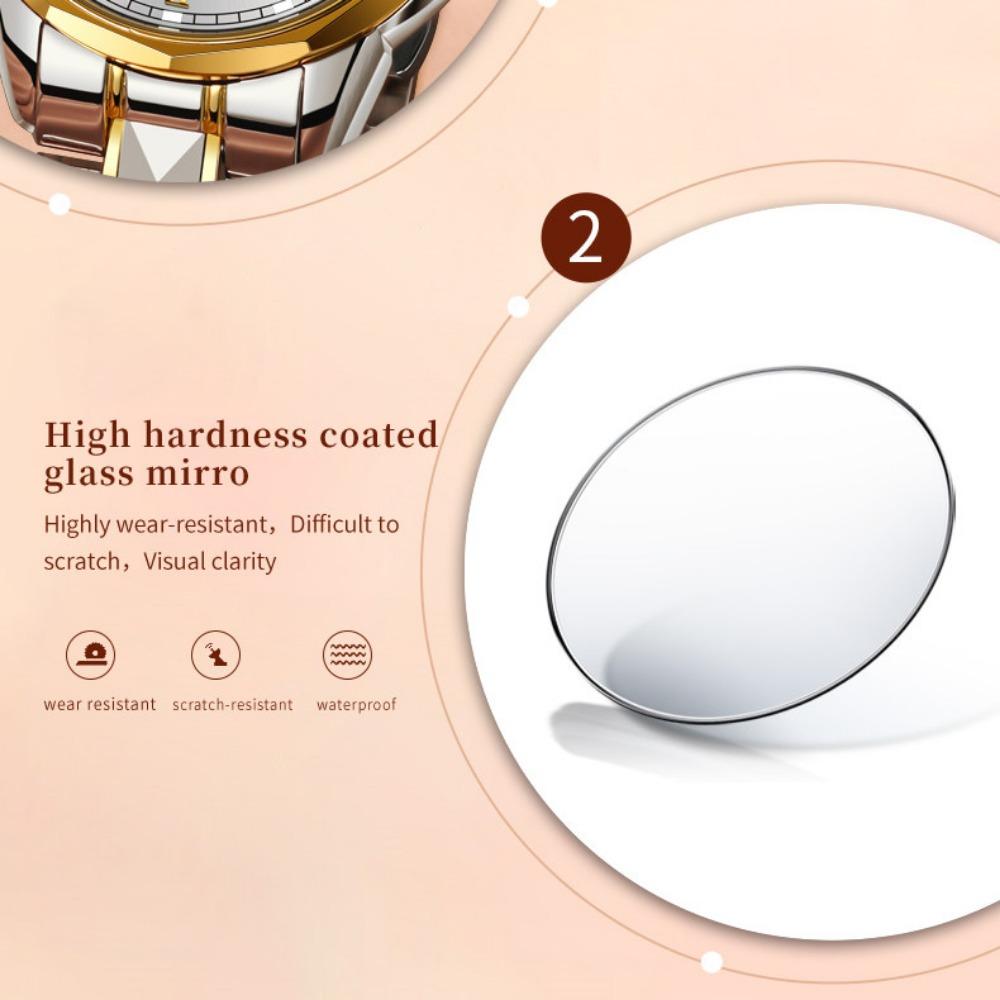 JINSHIDUN новые женские часы для бизнеса и отдыха, водонепроницаемые светящиеся многофункциональные механические часы с турбийоном, женские часы