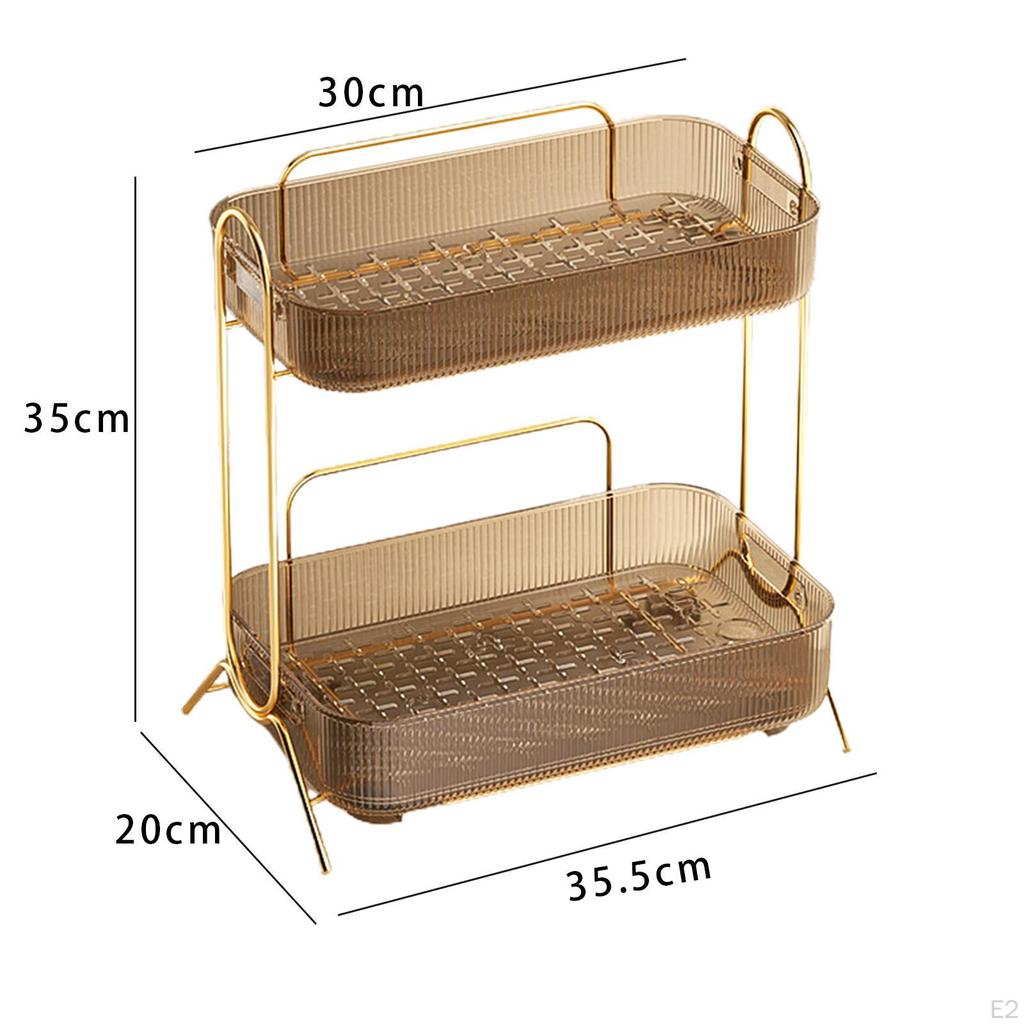 Стеллаж для хранения косметики, чашки и кружки, тарелка с фруктами, подставка для кексов, специальные тарелки, многоцелевой макияж