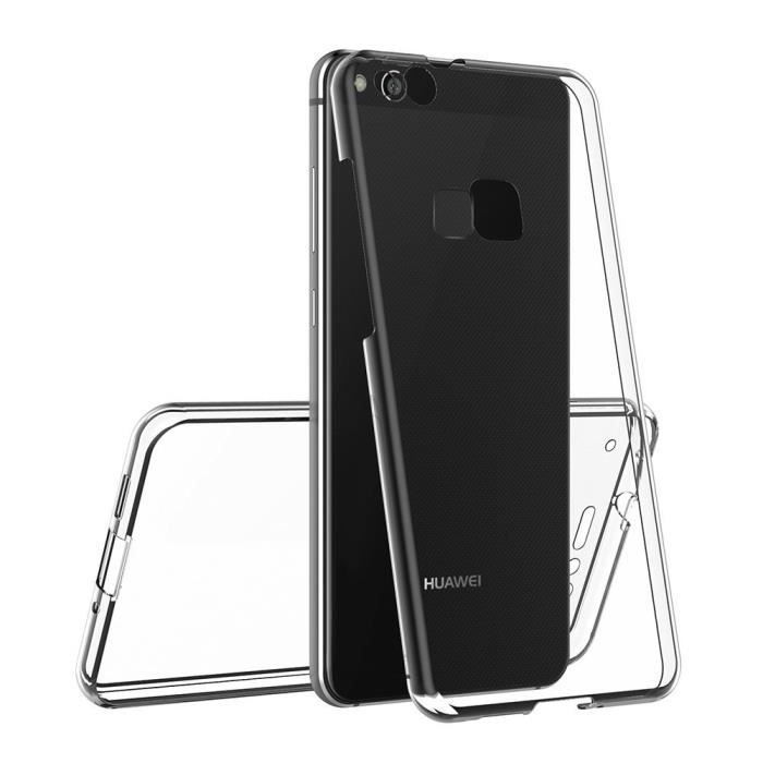 Coque Huawei P10 LITE - Housse Etui Gel TPU Intégrale Transparent Protection Avant Arrière Silicone Souple Phonillico®