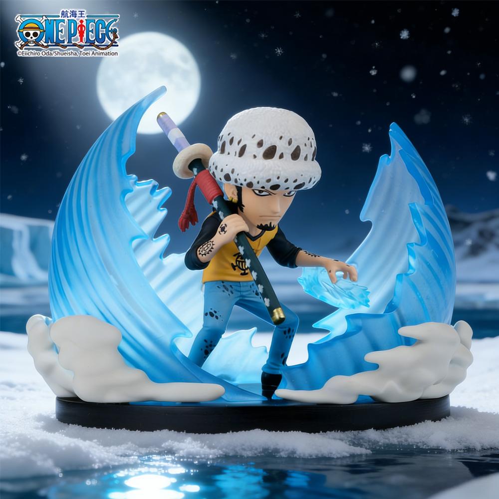 1 шт. Официальная фигурка Trafalgar Law из One Piece - Декоративное украшение «Способность Опе Опе но Ми» - Незаменимый праздничный подарок