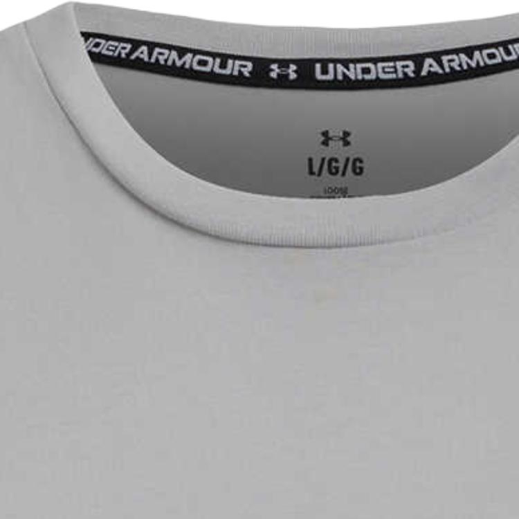 Under Armour SS25 Evol Свободный крой Спортивная повседневная футболка с коротким рукавом Мужские топы Современный серый 1390165-011