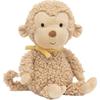 Jellycat Серия «Короткие ножки» Пушистая обезьянка-компаньон и кукла для комфорта Плюшевая кукла 23 см высотой