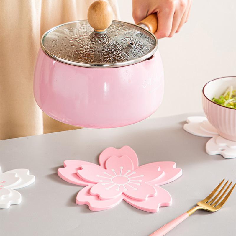 Hot Lotus теплоизоляционная подставка под кружки нескользящая подставка для столовых приборов силиконовая посуда коврик для стола подставки для кофейных чашек кухонные принадлежности