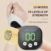 EMS Electric Cordless Wrist Massager 10 modes and 29 levels of intensity USB Rechargeable Vibration Relieves Tenosynovitis Massager
