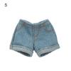 Kids Toys Casual Wears 11.5" Dolls Trousers Leather Pants Shorts Clothes Accessories Floral Jeans