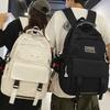 Men's College Students Middle School Students Girls' Junior High School Students' Solid Color Elementary School Students' Backpacks