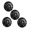4 шт. Колпаки на ступицы колес 14 дюймов, крепление на клипсах, стильный дизайн для автомобильных шин R14