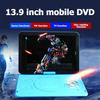 13.9 Inch LCD Widescreen High-definition Portable Connected Camera/TV Supports Multiple Functions Car Mobile DVD Player