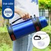 Large Capacity Stainless Steel Thermos Cup for Men & Women - Portable Car Bottle for Home & Outdoor Use