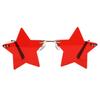 Funny for Women & Men Pentagram Eyewear Rimless Sunglasses Star Shape Sun Glasses Party Glasses