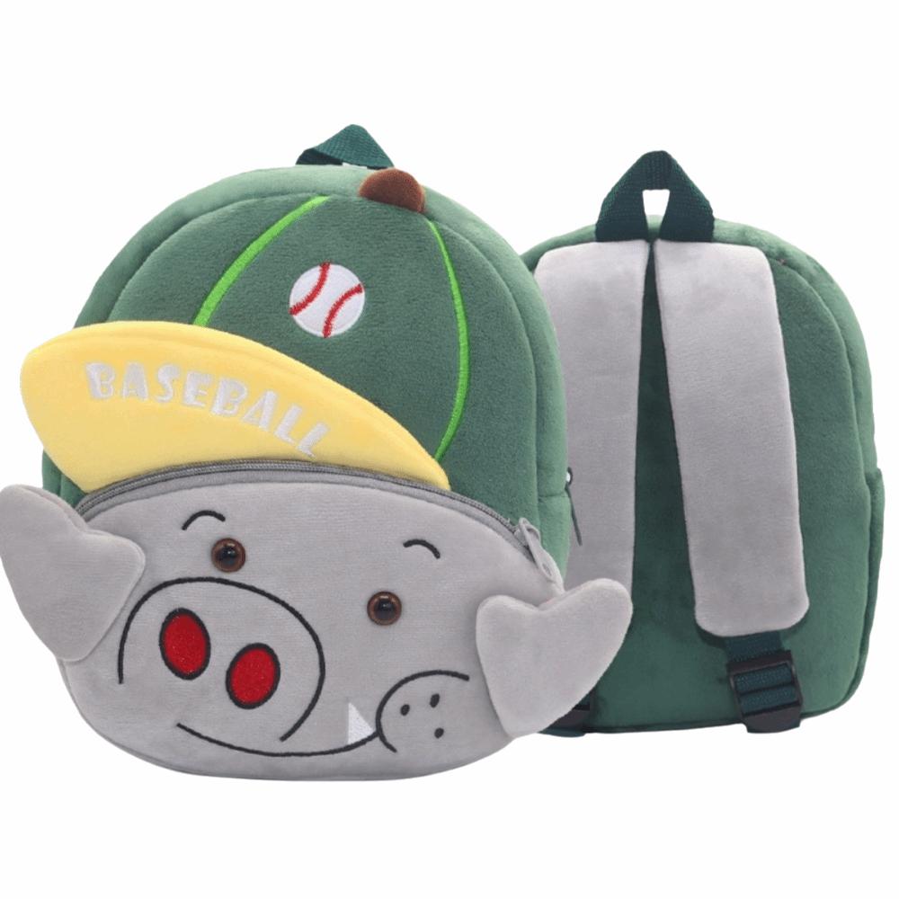 Lightweight Children's Backpack Plush Kindergarten Backpack Children School Bag Outing Leisure