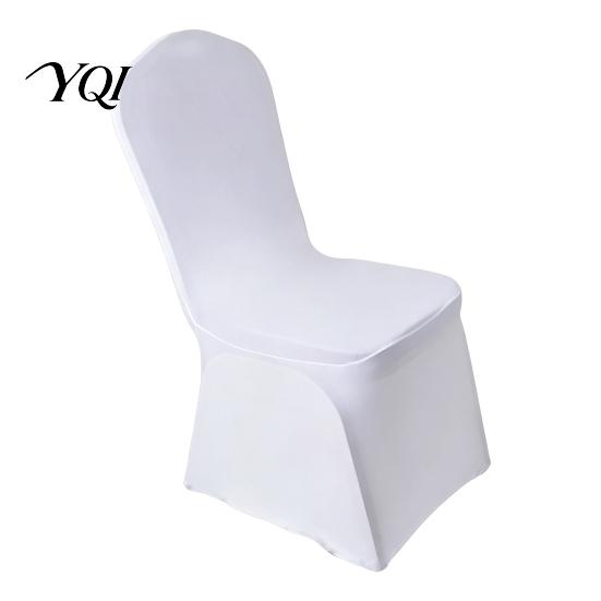 Soft Elastic Dining Chair Seat Slipcover Spandex Stretchable Cover, Banquet Washable Covers for Hotel Protector Wedding, Ceremony Reception