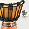 Ударные инструменты MEINL в африканском стиле Mini Djembe HDJ5-XXS Python Design