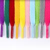 1Pair Flat Shoelaces 60-180cm for Sneakers 8mm Fabric Shoe Laces Color Shoe Lace Boot Laces for Shoes Classic Soft Shoestrings