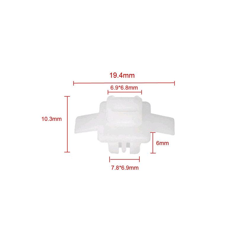 15pcs For Honda CRV Civic Car Wing Wheel Arch Trim Clip Surround Garnish Clip Auto Fastener Car Exterior Accessories 91513SMGE11