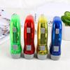 5Pcs Hand Pressing Dynamo Crank Power Wind Up Flashlight Mini Self Generating Torch LED Camping Lamp Light for Outdoor Home