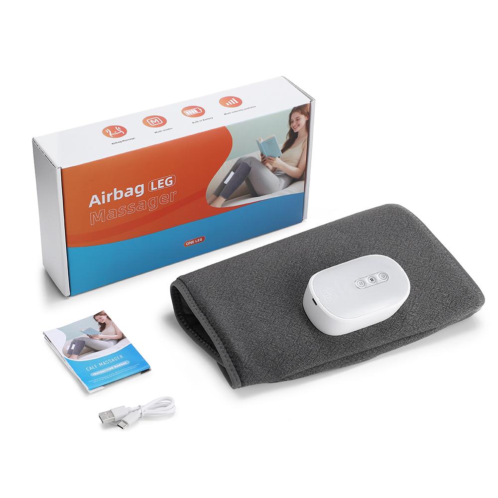 Wireless Air Pressure Calf Massager 4 Modes Eletric Leg Massage Airbag Compresstion Relax Foot Calf Muscle Relieve Fatigue