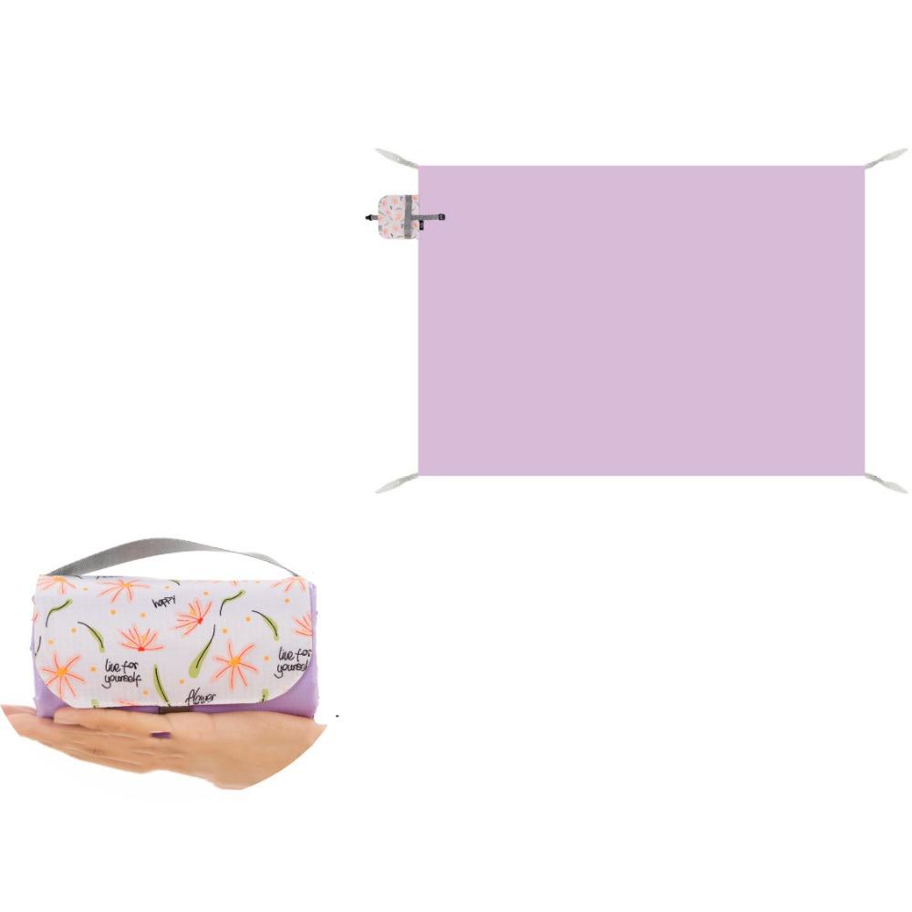 Moisture-Proof Outdoor Picnic Mat Pocket Size Mini Beach Mat Portable Picnic Mat Travel Use