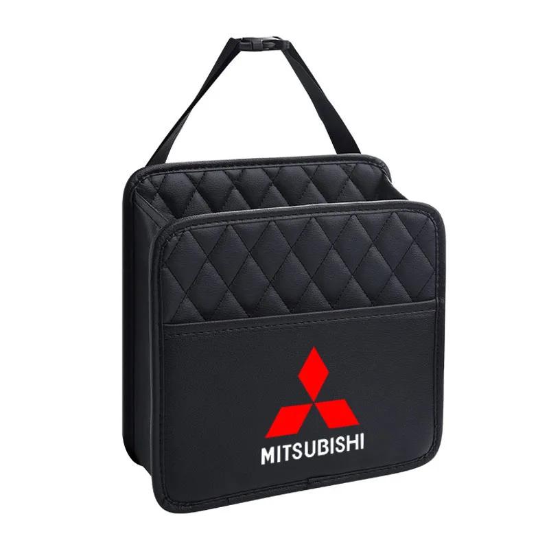 Car Seat Back Organizer for Mitsubishi Outlander Lancer ASX Multi Pocket Storage Bag Hanging Organizer Auto Interior Accessories