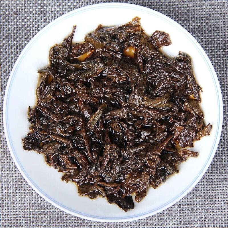 Пуэр Древнего Дерева Камфорный Аромат Чай Пуэр Кирпич 500г Спелый Чай Юньнаньский Чай