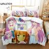 OreShura Bedding Set Single Twin Full Queen King Size Bed Set Adult Kid Bedroom Duvet Cover Sets 3D Print Anime Bed Sheet