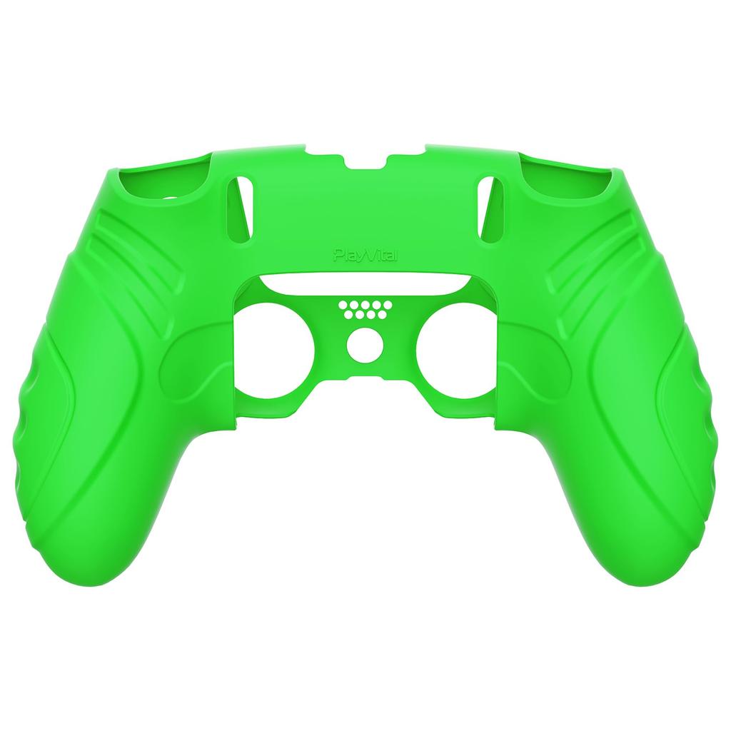 PlayVital Silicone Cover Case for PS5 Edge Soft Rubber Protector Skin for PS5 Edge Wireless Controller with Thumb Grip Caps Edition Non-Slip